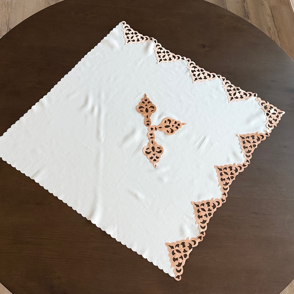 Handmade Satin Table Cloth